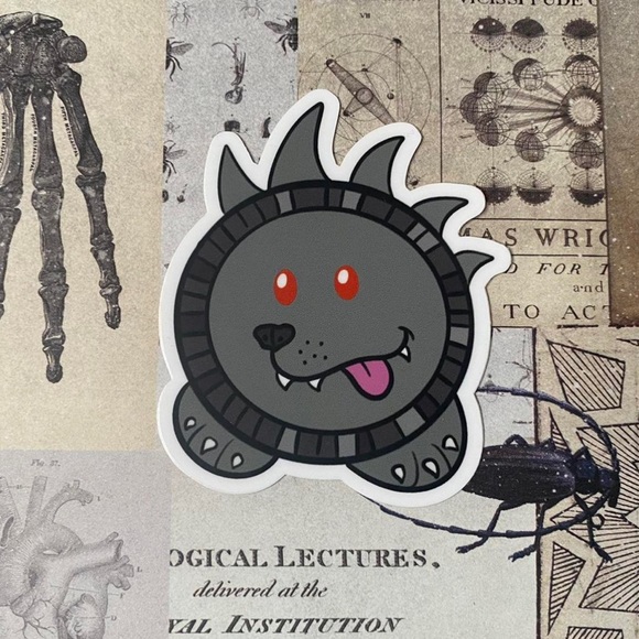 Chupacabra Cryptid Pal sticker (own design) - Picture 1 of 2